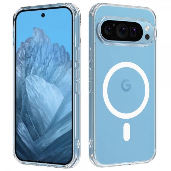 Google Pixel 9 Pro Deksel MagSafe Transparent