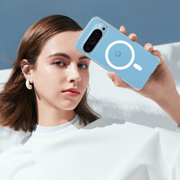 Google Pixel 9 Pro Deksel MagSafe Transparent