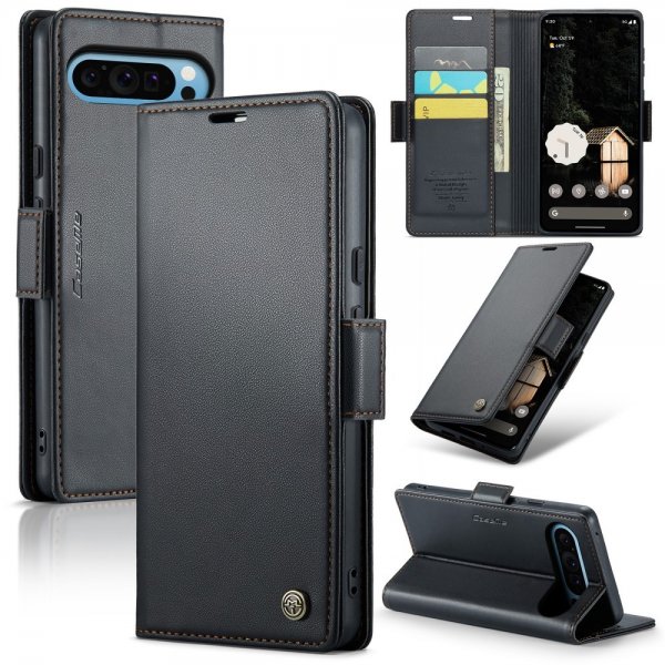 CaseMe Google Pixel 9 Pro XL Etui 023 Series Svart