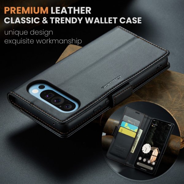 CaseMe Google Pixel 9 Pro XL Etui 023 Series Svart