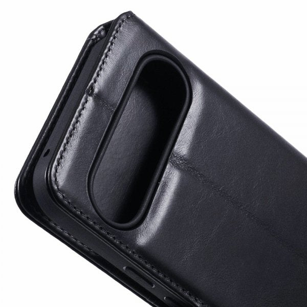 Nordic Covers Google Pixel 9 Pro XL Etui Essential Leather Raven Black