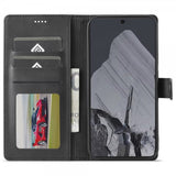 Lc.Imeeke Google Pixel 9 Pro XL Etui med Kortlomme stativfunksjon Svart