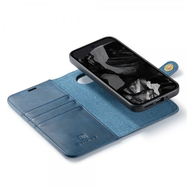 Dg.Ming Google Pixel 9 Pro XL Etui Avtagbart Deksel Blå