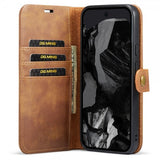 Dg.Ming Google Pixel 9 Pro XL Etui Avtagbart Deksel Brun