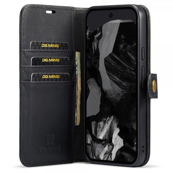 Dg.Ming Google Pixel 9 Pro XL Etui Avtagbart Deksel Svart