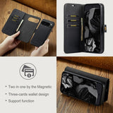 Dg.Ming Google Pixel 9 Pro XL Etui Avtagbart Deksel Svart