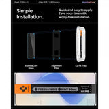 Spigen Google Pixel 9 Pro XL/Pixel 10 Pro XL Skjermbeskytter GLAS.tR EZ Fit Privacy 2-pakning