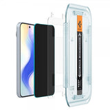 Spigen Google Pixel 9 Pro XL/Pixel 10 Pro XL Skjermbeskytter GLAS.tR EZ Fit Privacy 2-pakning
