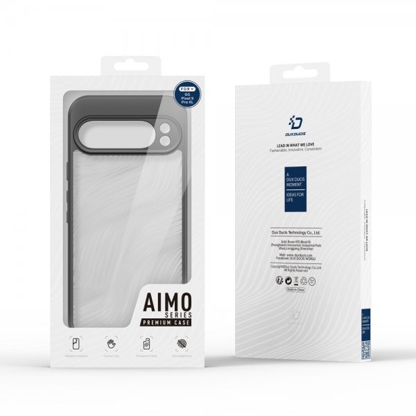 Dux Ducis Google Pixel 9 Pro XL Deksel Aimo Series Svart
