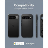 Spigen Google Pixel 9 Pro XL Deksel Liquid Air Matte Black