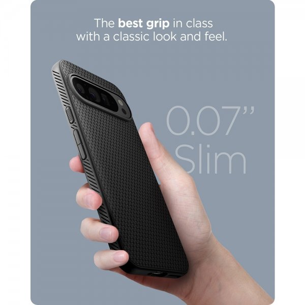 Spigen Google Pixel 9 Pro XL Deksel Liquid Air Matte Black