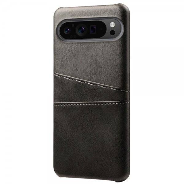 Google Pixel 9 Pro XL Deksel med To Kortlommer Svart
