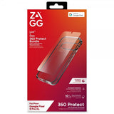 Zagg Google Pixel 9 Pro XL Deksel med Skjermbeskytter Luxe & Glass 360 Protect Bundle