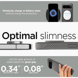 Spigen Google Pixel 9 Pro XL Deksel Rugged Armor Marble Gray
