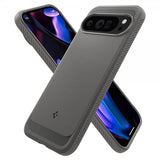 Spigen Google Pixel 9 Pro XL Deksel Rugged Armor Marble Gray