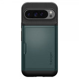 Spigen Google Pixel 9 Pro XL Deksel Slim Armor CS Abyss Green
