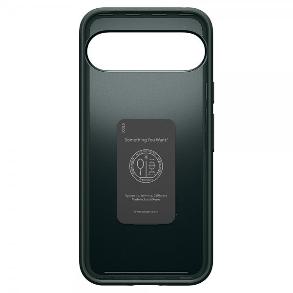Spigen Google Pixel 9 Pro XL Deksel Thin Fit Abyss Green