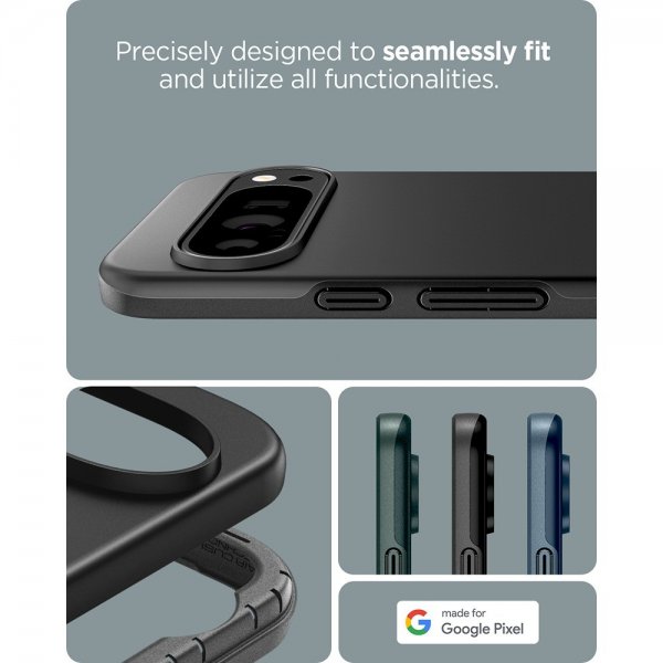 Spigen Google Pixel 9 Pro XL Deksel Thin Fit Svart