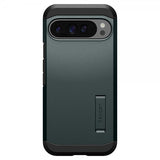Spigen Google Pixel 9 Pro XL Deksel Tough Armor Abyss Green