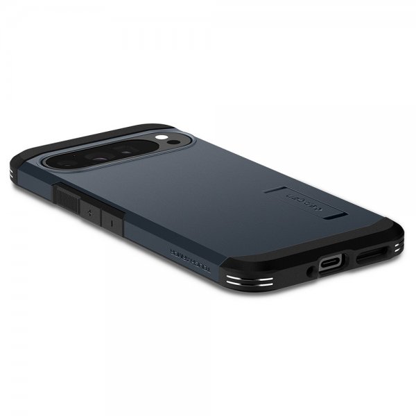 Spigen Google Pixel 9 Pro XL Deksel Tough Armor Metal Slate