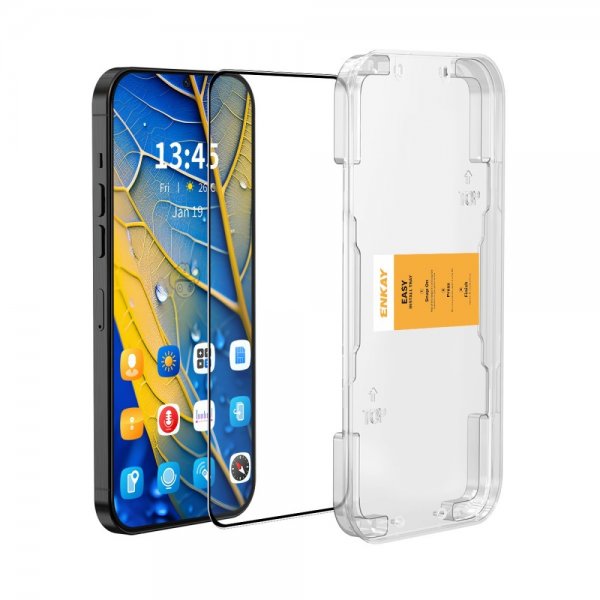 ENKAY Google Pixel 9 Pro XL Skjermbeskytter Monteringsramme Easy Install