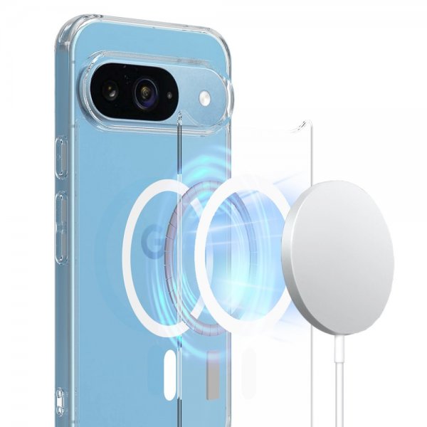 Google Pixel 9 Deksel MagSafe Transparent