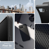 Spigen Google Pixel 9a Deksel Liquid Air Matte Black
