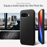 Spigen Google Pixel 9a Deksel Liquid Air Matte Black