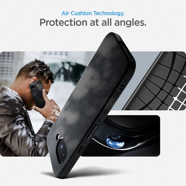 Spigen Google Pixel 9a Deksel Liquid Air Matte Black