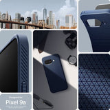 Spigen Google Pixel 9a Deksel Liquid Air Navy Blue