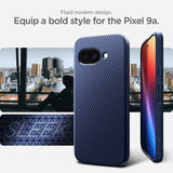 Spigen Google Pixel 9a Deksel Liquid Air Navy Blue