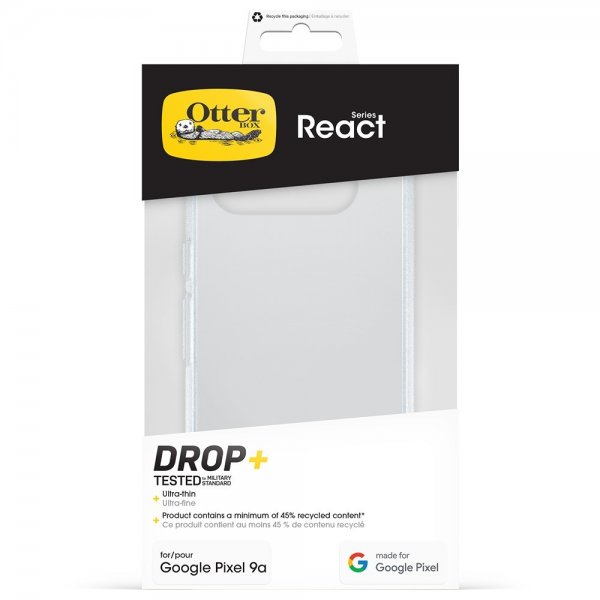 Otterbox Google Pixel 9a Deksel React Transparent
