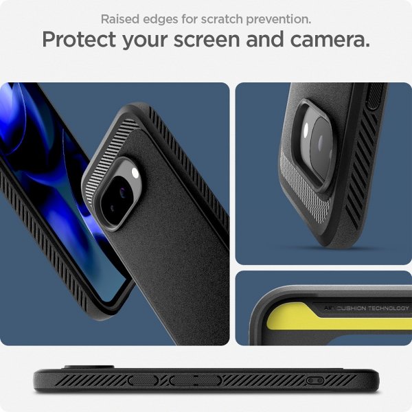 Spigen Google Pixel 9a Deksel Rugged Armor MagFit Matte Black