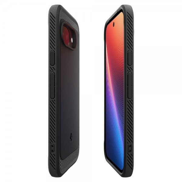 Spigen Google Pixel 9a Deksel Rugged Armor MagFit Matte Black