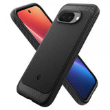Spigen Google Pixel 9a Deksel Rugged Armor MagFit Matte Black