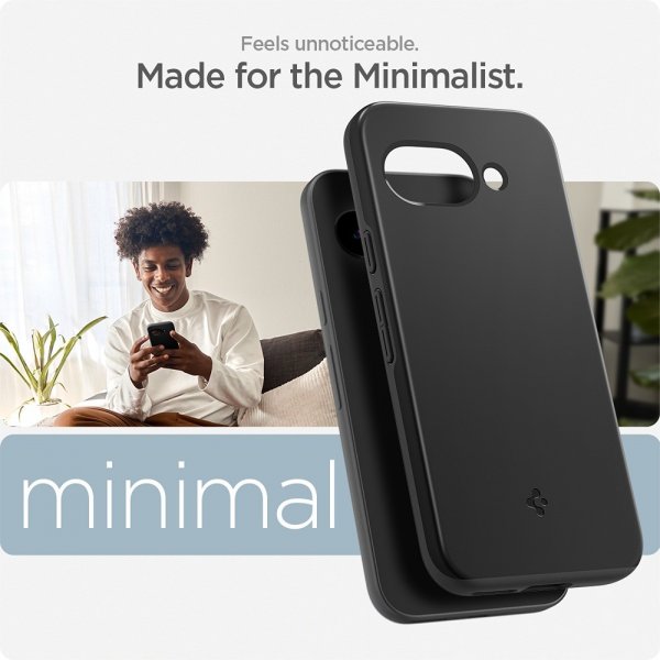Spigen Google Pixel 9a Deksel Thin Fit MagFit Svart