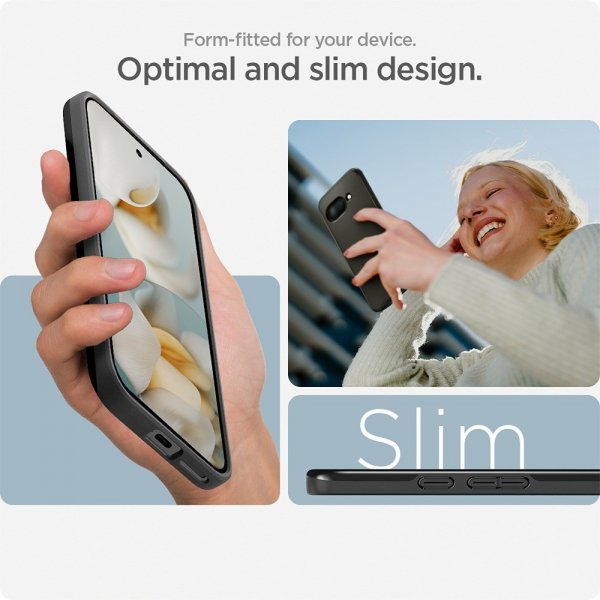 Spigen Google Pixel 9a Deksel Thin Fit MagFit Svart