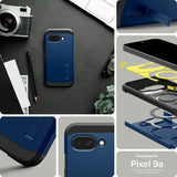Spigen Google Pixel 9a Deksel Tough Armor MagFit Navy Blue