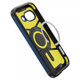Spigen Google Pixel 9a Deksel Tough Armor MagFit Navy Blue