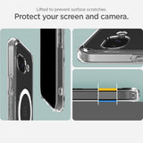 Spigen Google Pixel 9a Deksel Ultra Hybrid MagFit Clear White