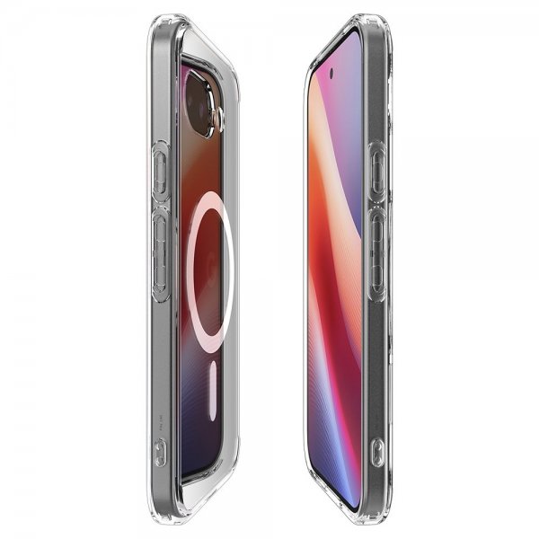 Spigen Google Pixel 9a Deksel Ultra Hybrid MagFit Clear White