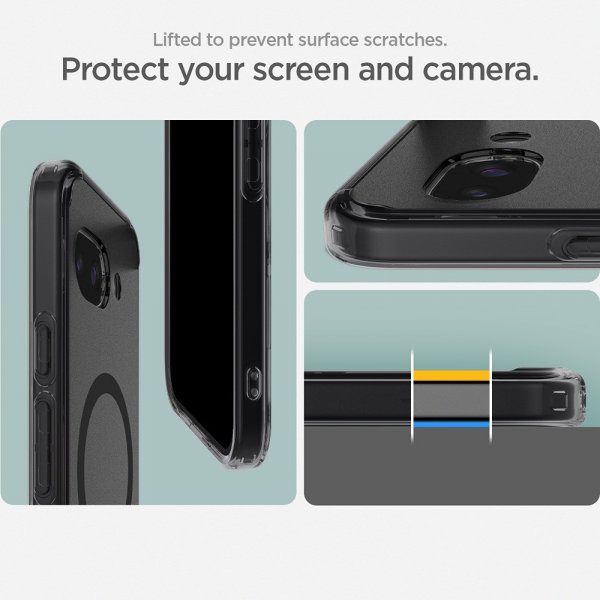 Spigen Google Pixel 9a Deksel Ultra Hybrid MagFit Frost Black