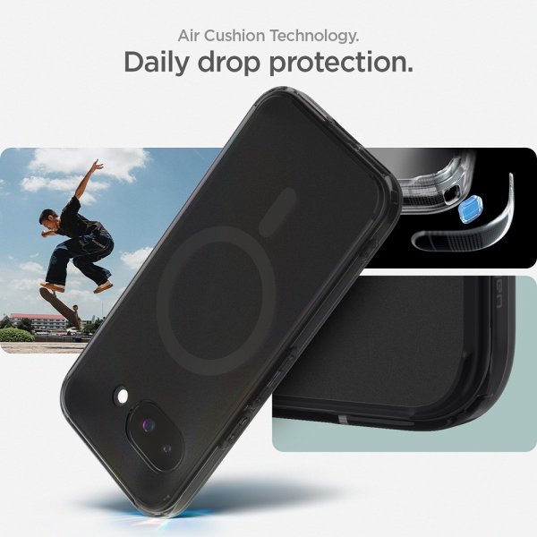 Spigen Google Pixel 9a Deksel Ultra Hybrid MagFit Frost Black