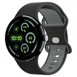 Spigen Google Pixel Watch 1/2/3/4 41mm Armbånd Nano Pop Black Sesame