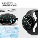 Spigen Google Pixel Watch 3/4 41mm Skjermbeskytter EliteShield EZ Fit 2-pakning