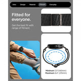 Spigen Google Pixel Watch 3/4 45mm Armbånd Lite Fit X Svart