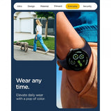 Spigen Google Pixel Watch 3/4 45mm Armbånd Nano Pop Blueberry Navy