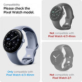 Spigen Google Pixel Watch 3/4 45mm Skjermbeskytter EliteShield EZ Fit 2-pakning
