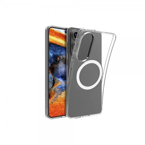 dbramante1928 Samsung Galaxy S25 Edge Deksel Greenland Pro Qi2 Transparent