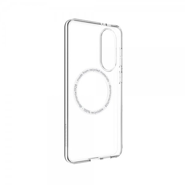 dbramante1928 Samsung Galaxy S25 Edge Deksel Greenland Pro Qi2 Transparent